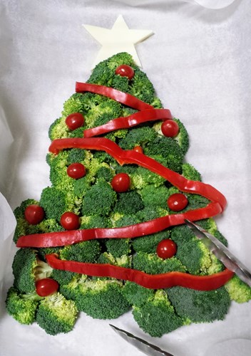 Veggie Christmas Trees